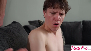 After his tight pussy sister, the horny boy fucked his mother too Thumb