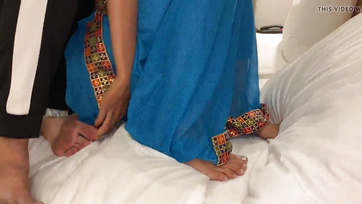 He pushed his cock deep into the beautiful Indian schoolgirl's pussy Thumb