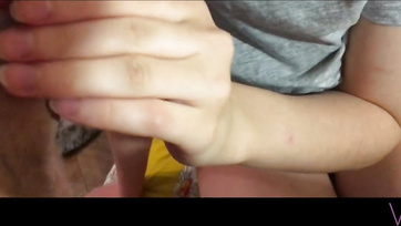 She sucked and fucked her stepsister after catching her masturbating Thumb