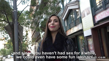 Cute Hungarian girl publicly hunted down Thumb