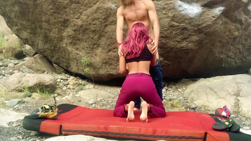 I found out I could fuck a hot Italian girl while rock climbing Thumb