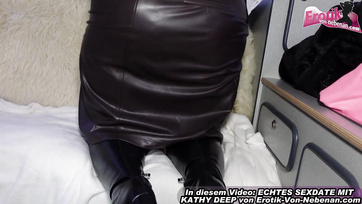 Chubby German milf said yes to casting and got a big dick in her pussy Thumb