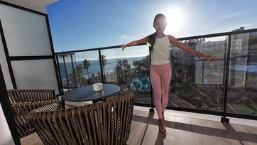 The old man with an unrealistically big cock took the cute Thai girl on vacation for a blowjob in return Thumb