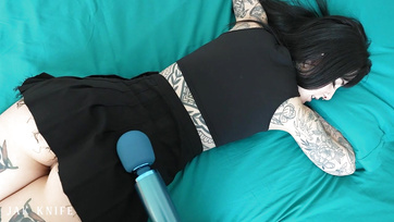 I secretly fucked my sister's hot girlfriend after she showed up in my room with a vibrator Thumb