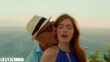 The beautiful redhead sucked the guy in sixty-nine, who licked her hairy pussy in the meantime Thumb